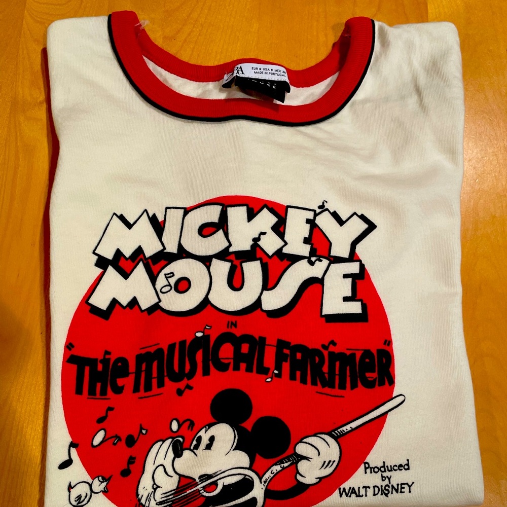 Zara’s Mickey Mouse T-shirt